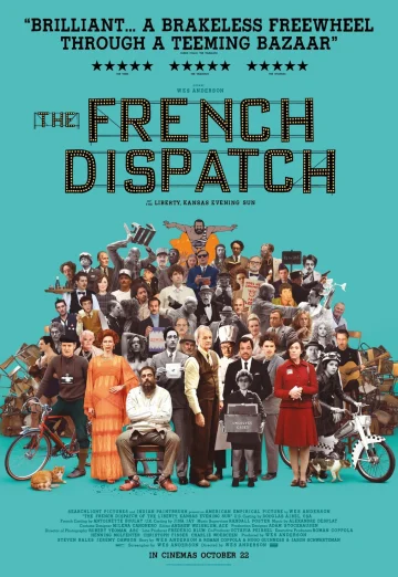The French Dispatch (2021) ก๊วนข่าวหัวเห็ด เต็มเรื่อง 24-HD.ORG