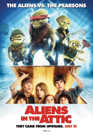 Aliens in the Attic (2009) มันมาจากข้างบนกับแก๊งซนพิทักษ์โลก เต็มเรื่อง 24-HD.ORG